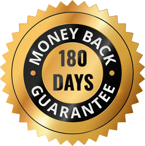 Memocept 60-day money-back guarantee badge